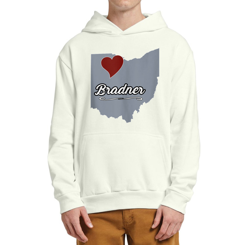 Bradner   Ohio  Oh City State Usa   Cute Souvenir   Tank Top Urban Pullover Hoodie by cm-arts | Artistshot