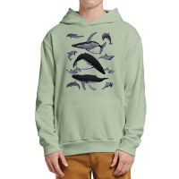 Whale Dolphin Vintage Ocean Life Preppy Marine Biologist Sweatshirt Urban Pullover Hoodie | Artistshot