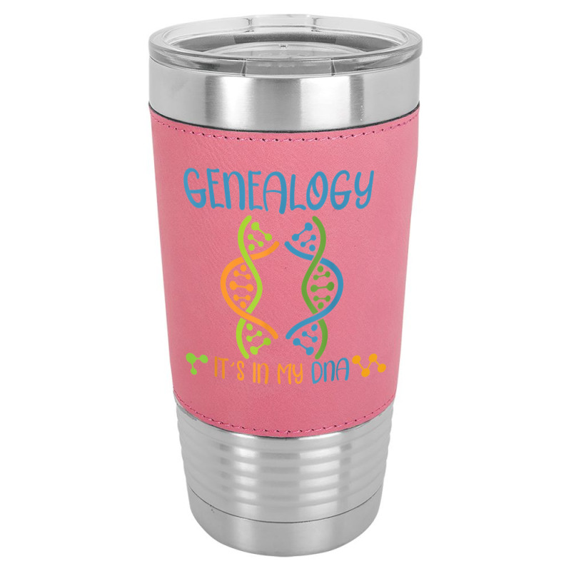 Family Tree Family Historian Genealogy Genealogist T Shirt Leatherette Tumbler | Artistshot