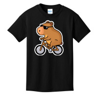 Mr Happy Capybara Basic Youth T-shirt | Artistshot