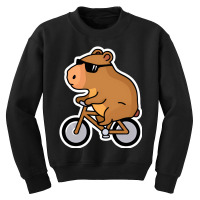 Mr Happy Capybara Youth Sweatshirt | Artistshot