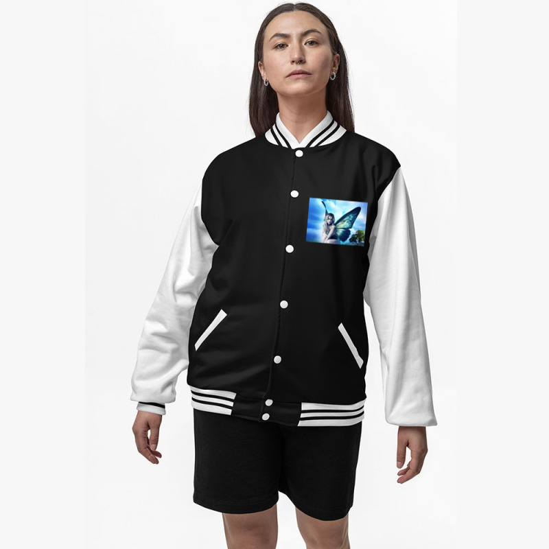 Forest Fairy  .png Bomber Jacket | Artistshot