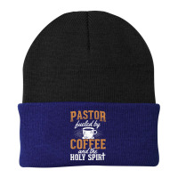 Pastor Fueled By Coffee Holy Spirit Church Pastor T Shirt Beanie | Artistshot