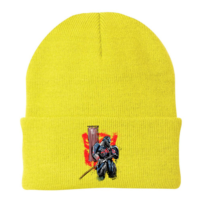 Robot Samurai Beanie by Aiello Mcdade | Artistshot