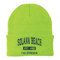 Solana Beach California Ca Vintage Athletic Sports Design Beanie | Artistshot