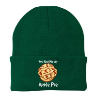 You Had Me At Apple Pie American Dessert Caramel Apple Pie Beanie | Artistshot