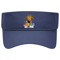 Cancer Messed With The Wrong Heifer Cow Lover Fight Cancer Visor Hat | Artistshot