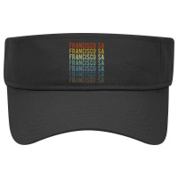 Francisco Sa City Brazil Retro Visor Hat | Artistshot