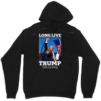 Long Live Trump July 13 2024 Unisex Hoodie | Artistshot