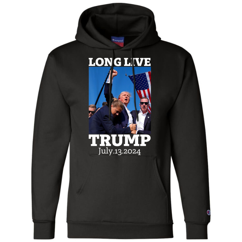 Long Live Trump July 13 2024 Champion Hoodie | Artistshot