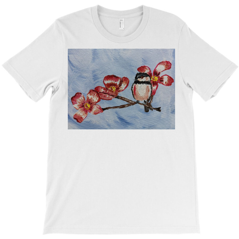 Chickadee Morning T-Shirt by CanadianWilds | Artistshot