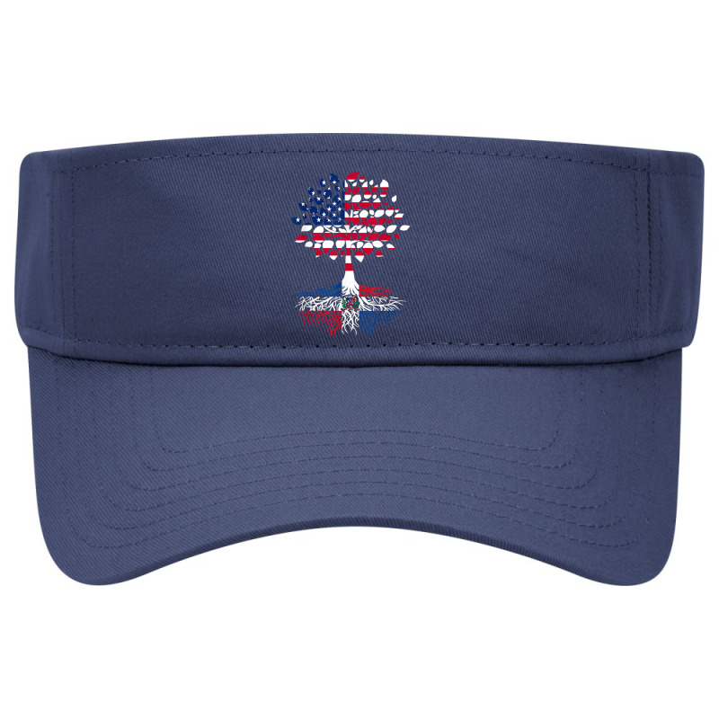 American Flag With Dominican Republic Visor hat by pennyWelborn | Artistshot