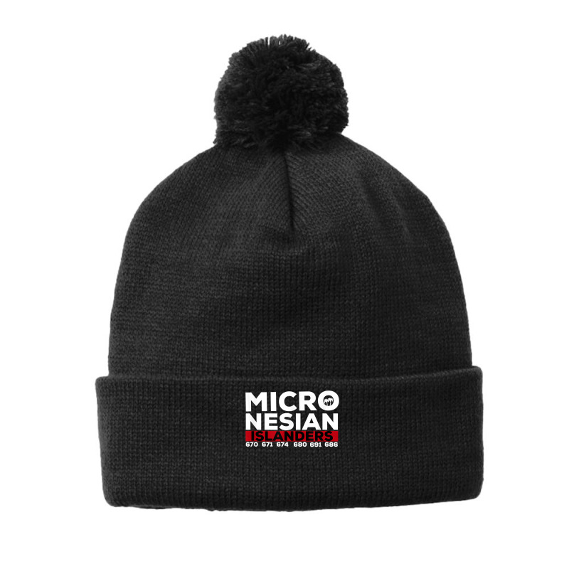 Micronesian Islands T Shirt Gift T Shirt Pom Pom Beanie by ruffelbzk | Artistshot