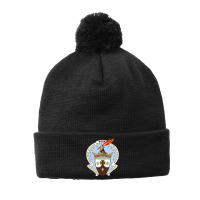 Carmelite Shield Catholic Shirt Pom Pom Beanie | Artistshot