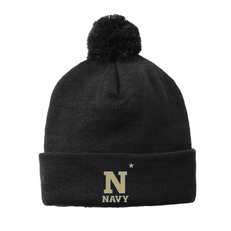 Us Naval Academy Pom Pom Beanie by Samboo | Artistshot