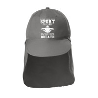 Funny Swimming Swimmer Gift Hard Sport Holding Your Breath T Shirt Sun Shade Cap | Artistshot