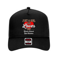 Just A Girl Who Loves Her Rhode Island Red Chicken Mesh Back Trucker Hat | Artistshot