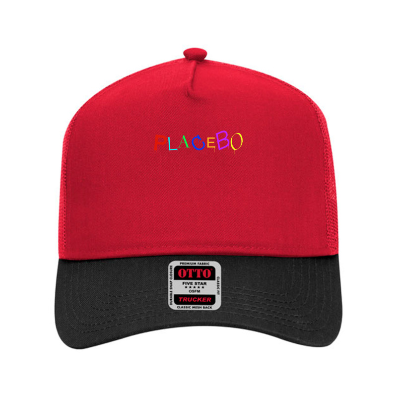 Retro Gaming Placebos Animations Characters Mesh Back Trucker Hat by MateoArtists | Artistshot