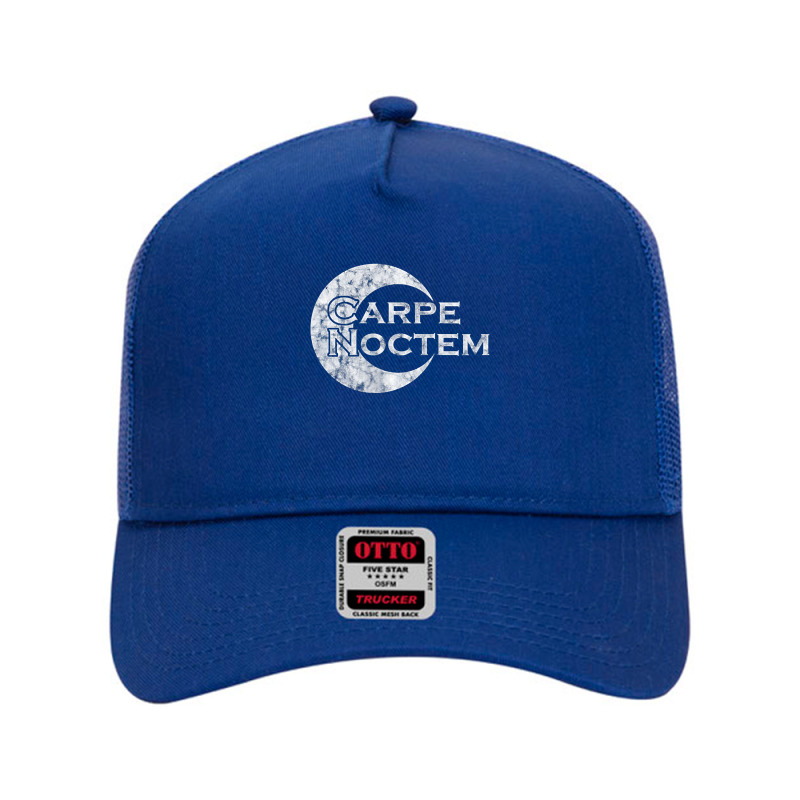 Carpe Noctem   Latin Saying   Latin T Shirt Mesh Back Trucker Hat by lacourpnyaray3 | Artistshot