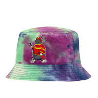 Fire Department T  Shirt Mole As Firefighter With Fire Extinguisher T Tie Dyed Bucket Hat | Artistshot