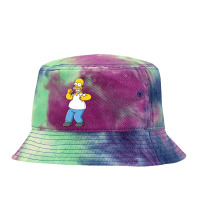 Homer Simpson Tie Dyed Bucket Hat | Artistshot