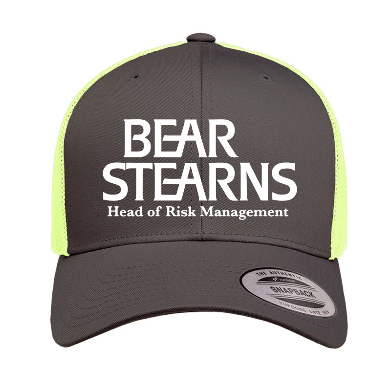 Bear Stearns   Head Of Risk Management Retro Trucker Cap by Onde Mande | Artistshot