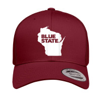 Flip Wisconsin  Democrat Blue State 2020 Election T Shirt Retro Trucker Cap | Artistshot