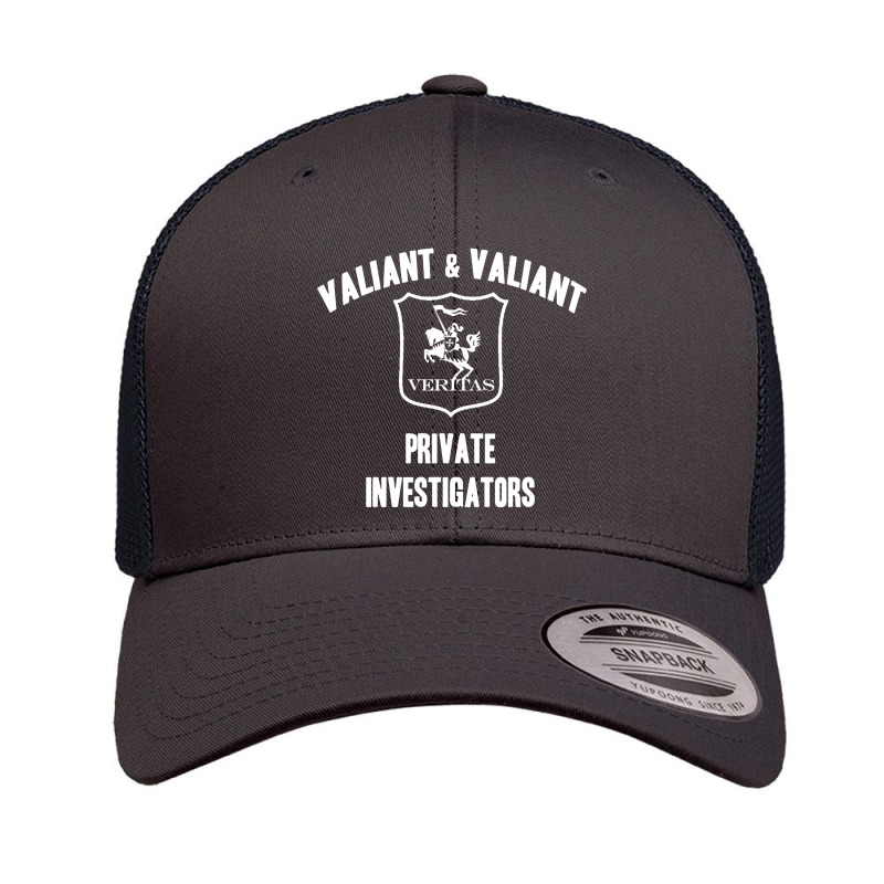 Valiant And Valiant Private Investigators Retro Trucker Cap by Menelz | Artistshot