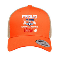 Proud Air National Guard Uncle Air Force Veterans Day T Shirt Retro Trucker Cap | Artistshot