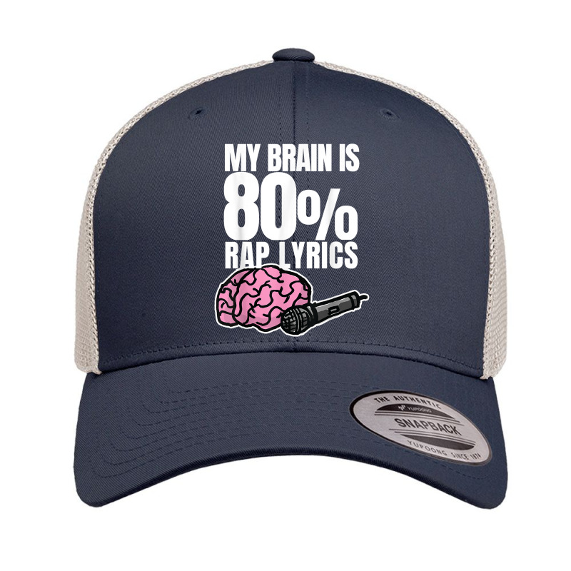 Rappers, Fans Of Rap Lyrics With Rap Based Quote T Shirt Retro Trucker Cap | Artistshot