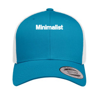 Minimalism Lifestyle Gift   Minimalist T Shirt Retro Trucker Cap | Artistshot