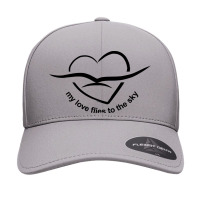 My Love Flies To The Sky Seamless Cap | Artistshot