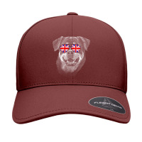 Rottweiler T  Shirt Rottweiler United Kingdom Flag Sunglass T  Shirt Seamless Cap | Artistshot