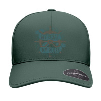 My Boat My Rules Funny Boating Lover Pontoon Boat Captain Humor Gift F Seamless Cap | Artistshot