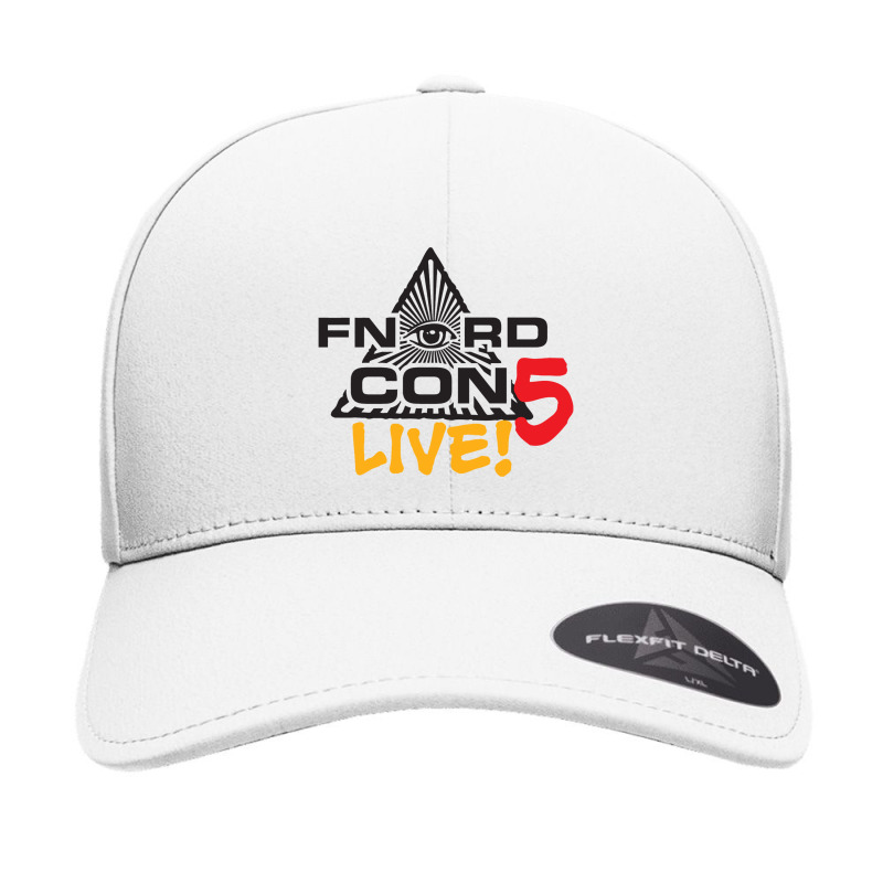 Fnordcon 5 Live! (black Letters) Seamless Cap by larevanisa | Artistshot