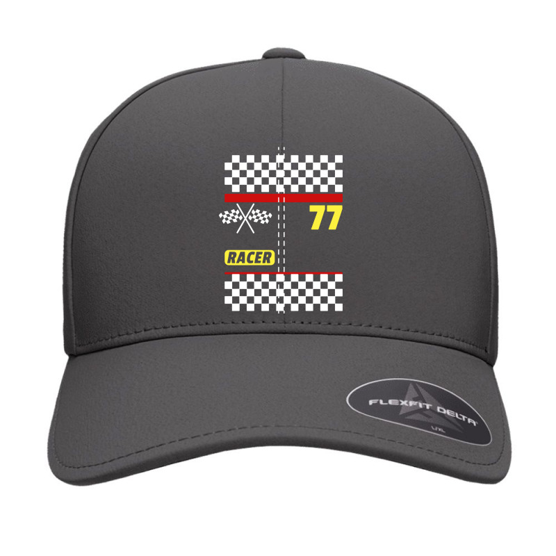 Race Car Driver Costume For Halloween Seamless Cap by saterseim | Artistshot