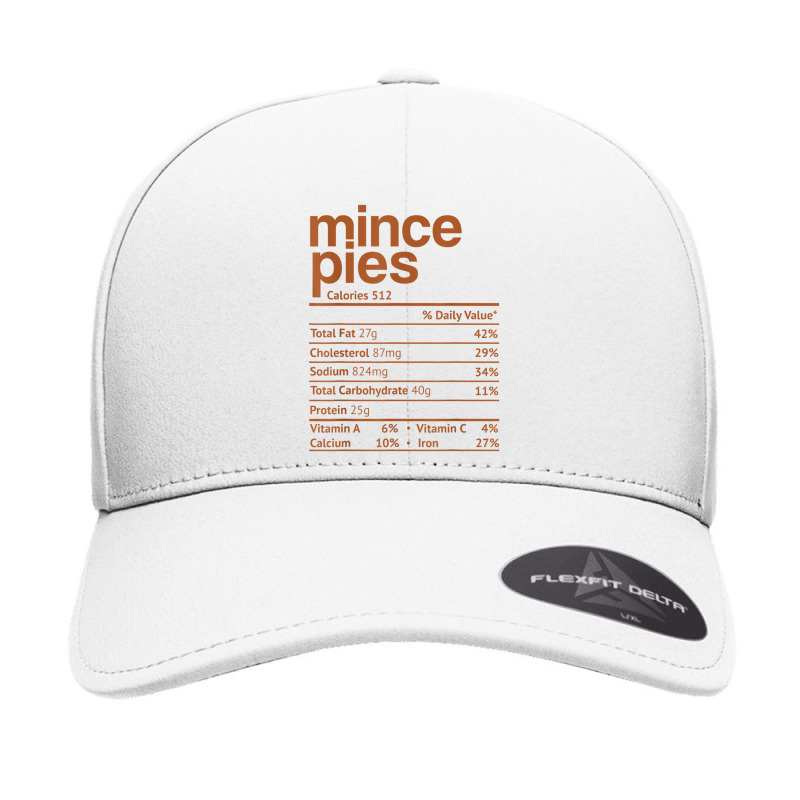 Mince Pies Nutrition Facts Funny Thanksgiving Christmas Food Seamless Cap by Yuh2105 | Artistshot