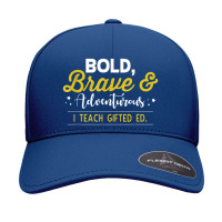 Bold Brave Adventurous Teacher Seamless Cap | Artistshot