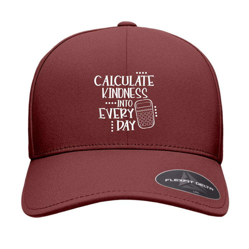 Calculate Kindness Into Everyday Proud Math Teacher Seamless Cap by Yuh2105 | Artistshot