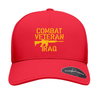 Combat Veteran Iraq Seamless Cap | Artistshot