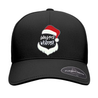 Christmas Gangsta Wrapper Santa Clause Seamless Cap | Artistshot