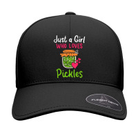 Pickles Just A Girl Who Loves Pickles Canning T Shirt Seamless Cap | Artistshot