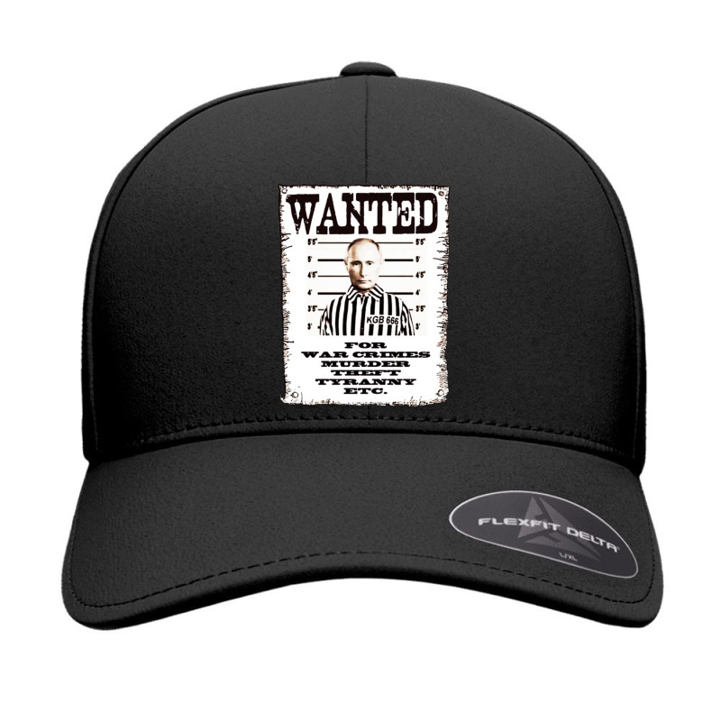 Wanted Dead Or Alive Putin War Crimes Seamless Cap by halahbohk | Artistshot