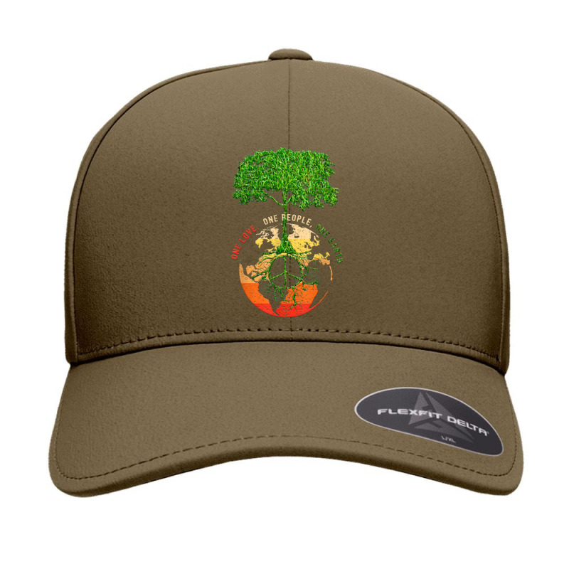 Cute Earth Day For Tree Lovers Happy Earth Day Seamless Cap | Artistshot