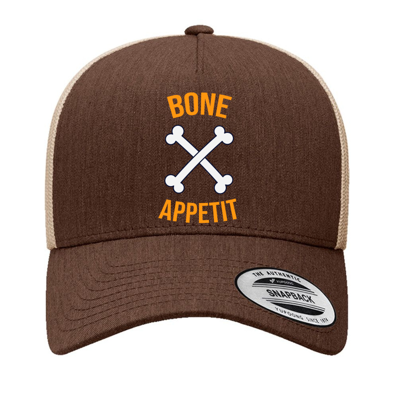 Bone Appetit, Halloween Yupoong Trucker Cap by satanarts | Artistshot