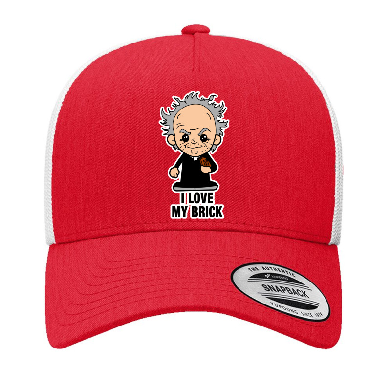 Lil Father Jack   Brick Father Ted Yupoong Trucker Cap by xmiddlex | Artistshot