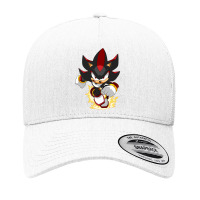 Black Super Hedgehog Running Forward Yupoong Trucker Cap | Artistshot