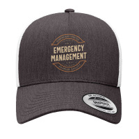 Funny Emergency Management Job Occupation Yupoong Trucker Cap | Artistshot