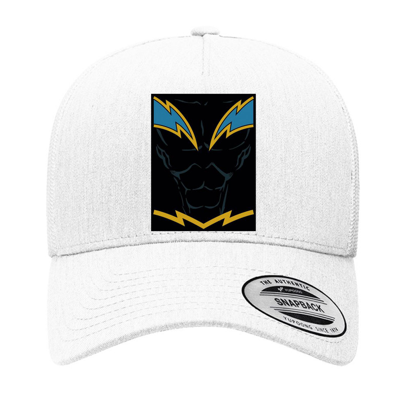 Jla, Black Lightning, Yupoong Trucker Cap by comedysportzpodcast | Artistshot