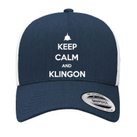 Calm Klingon Yupoong Trucker Cap | Artistshot